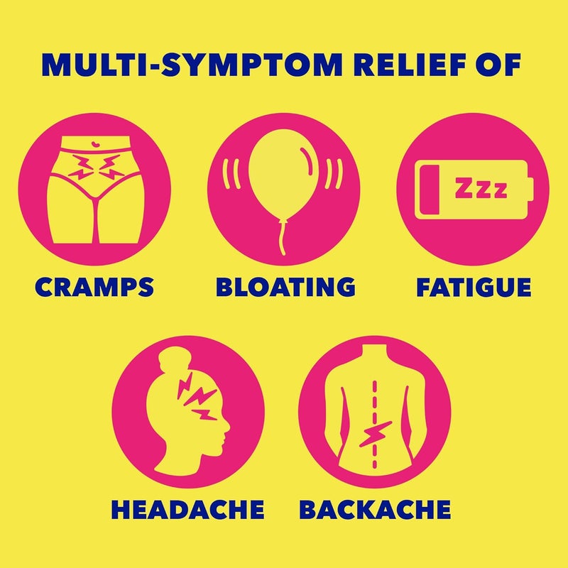 Midol كبسولات ميدول كومبليت لتخفيف الأعراض المتعددة - 40 حبة - Image 5